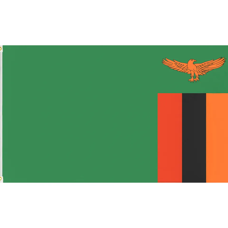 Sambia MUWO "Nations Together" Flagge 90x150cm