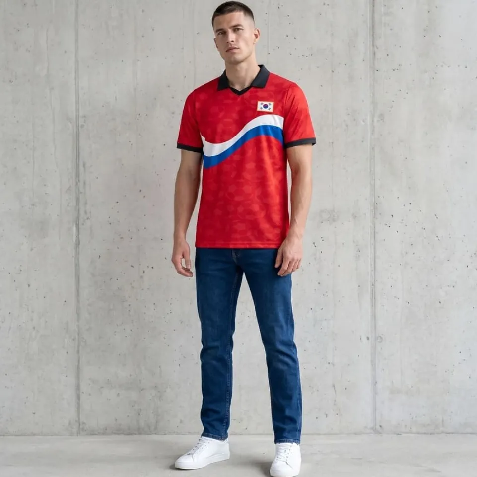 Südkorea "Retro History" JELEX Herren Trikot
