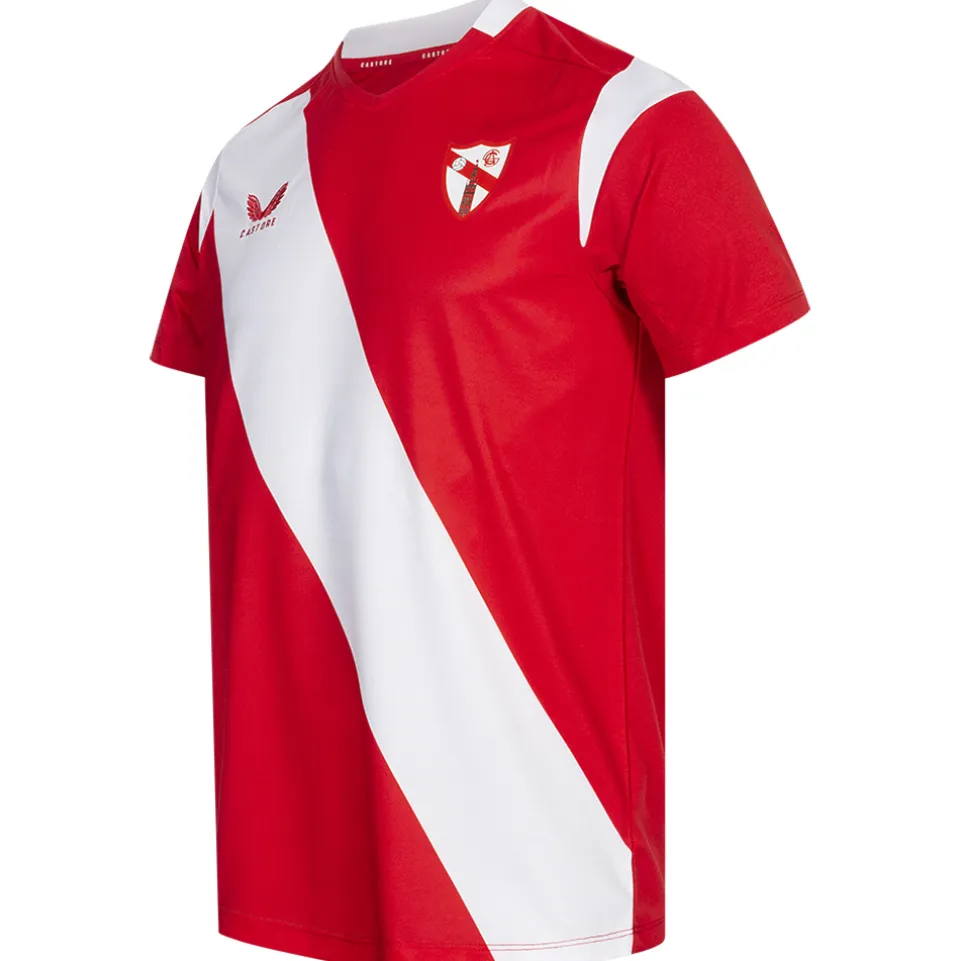 Sevilla Atlético CASTORE Herren Heim Trikot TM1138-TRUEREDWHITE
