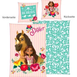 Spirit Bettwäsche Set 135 x 200 cm + 80 x 80 cm 4438424050521