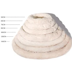 SPOCADO "County" Hundebett 120 x 120 x 20 cm beige