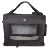 SPOCADO "Palace" Transporttasche für Tiere 70 x 52 x 52 cm schwarz