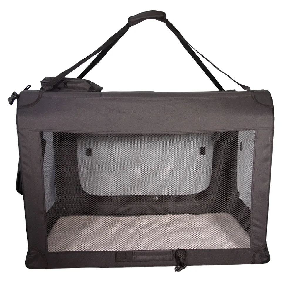 SPOCADO "Palace" Transporttasche für Tiere 70 x 52 x 52 cm schwarz
