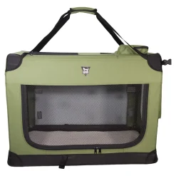 SPOCADO "Palace" Transporttasche für Tiere 70 x 52 x 52 cm grün