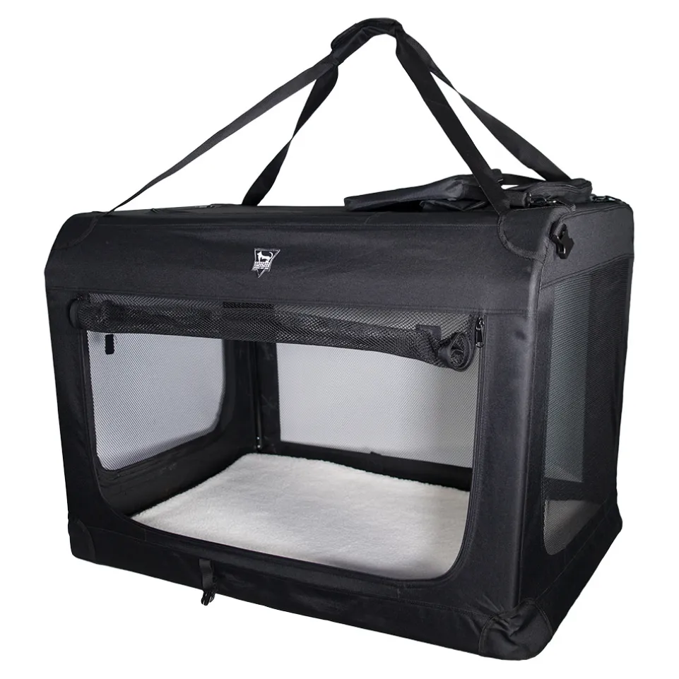 SPOCADO "Palace" Transporttasche für Tiere 82 x 59 x 59 cm schwarz