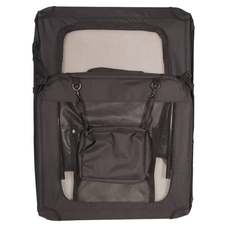 SPOCADO "Palace" Transporttasche für Tiere 92 x 64 x 64 cm schwarz