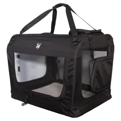 SPOCADO "Palace" Transporttasche für Tiere 92 x 64 x 64 cm schwarz