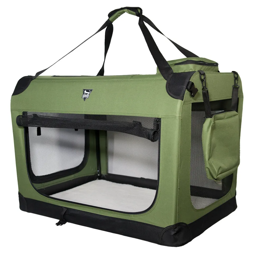 SPOCADO "Palace" Transporttasche für Tiere 92 x 64 x 64 cm grün