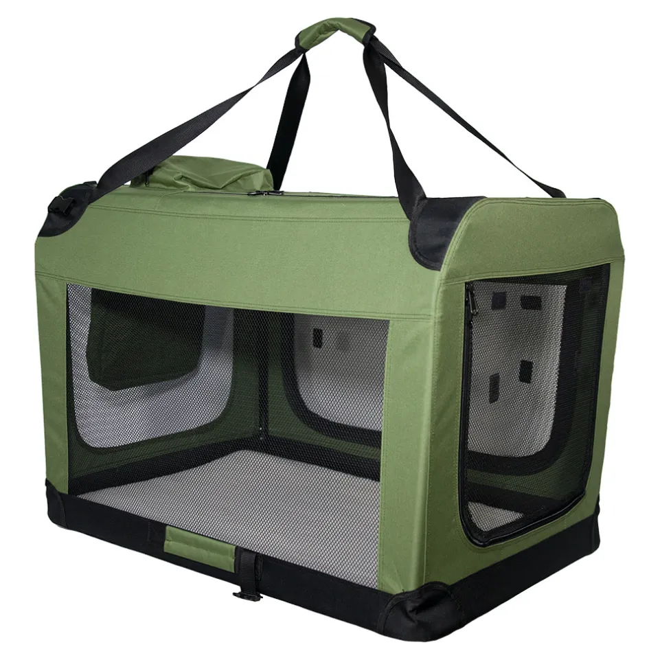 SPOCADO "Palace" Transporttasche für Tiere 92 x 64 x 64 cm grün