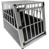 SPOCADO "Villa" Hunde Transportbox 91 x 69 x 65 cm schwarz/grau