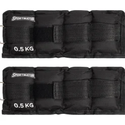 SPORTINATOR Arm- & Bein-Gewichtsmanschetten 0,5 kg 2 Stück