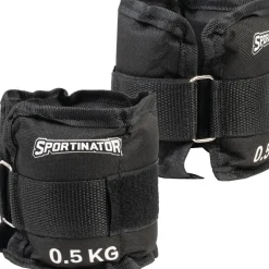SPORTINATOR Arm- & Bein-Gewichtsmanschetten 0,5 kg 2 Stück
