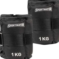 SPORTINATOR Arm- & Bein-Gewichtsmanschetten 1 kg 2 Stück