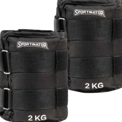 SPORTINATOR Arm- & Bein-Gewichtsmanschetten 2 kg 2 Stück