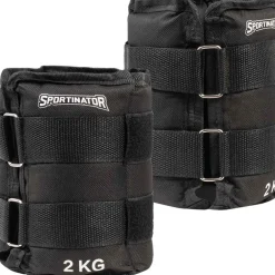 SPORTINATOR Arm- & Bein-Gewichtsmanschetten 2 kg 2 Stück
