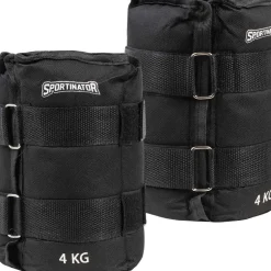 SPORTINATOR Arm- & Bein-Gewichtsmanschetten 4 kg 2 Stück