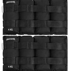 SPORTINATOR Arm- & Bein-Gewichtsmanschetten 4 kg 2 Stück