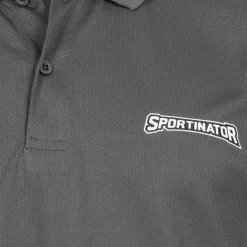 SPORTINATOR Essentials Herren Training Polo-Shirt grau