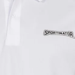 SPORTINATOR Essentials Herren Training Polo-Shirt weiß