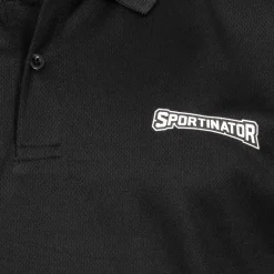 SPORTINATOR Essentials Herren Training Polo-Shirt schwarz