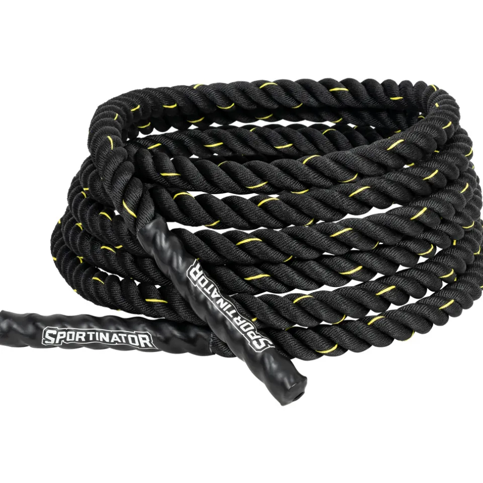 SPORTINATOR Fitness Battle Rope Trainingsseil 9 m