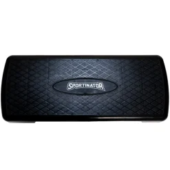 SPORTINATOR "Fitness" höhenverstellbarer Stepper schwarz