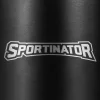 SPORTINATOR "Hydrated" Fitness Edelstahl Trinkflasche 2,2l schwarz