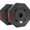SPORTINATOR 2,5 kg Bumper Plates Fitness Hantelscheiben 2er-Set