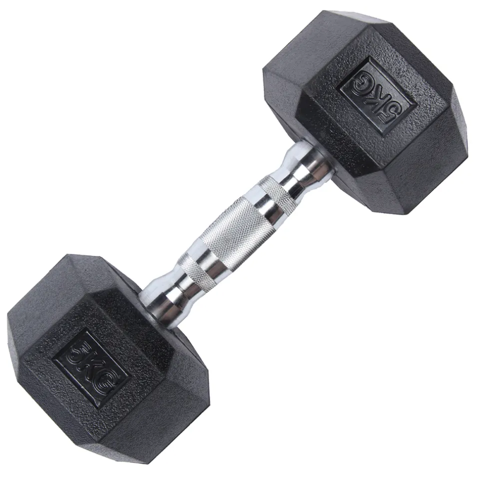 SPORTINATOR 5 kg Hexagon Hantel 2er-Set