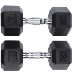 SPORTINATOR 12,5 kg Hexagon Hantel 2er-Set