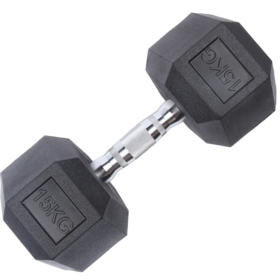 SPORTINATOR 15 kg Hexagon Hantel 2er-Set