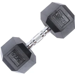 SPORTINATOR 17,5 kg Hexagon Hantel 2er-Set