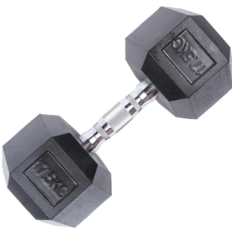 SPORTINATOR 17,5 kg Hexagon Hantel 2er-Set