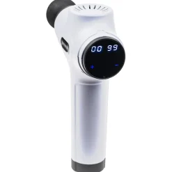 SPORTINATOR "Level Up" Massagepistole inkl. Zubehör weiß