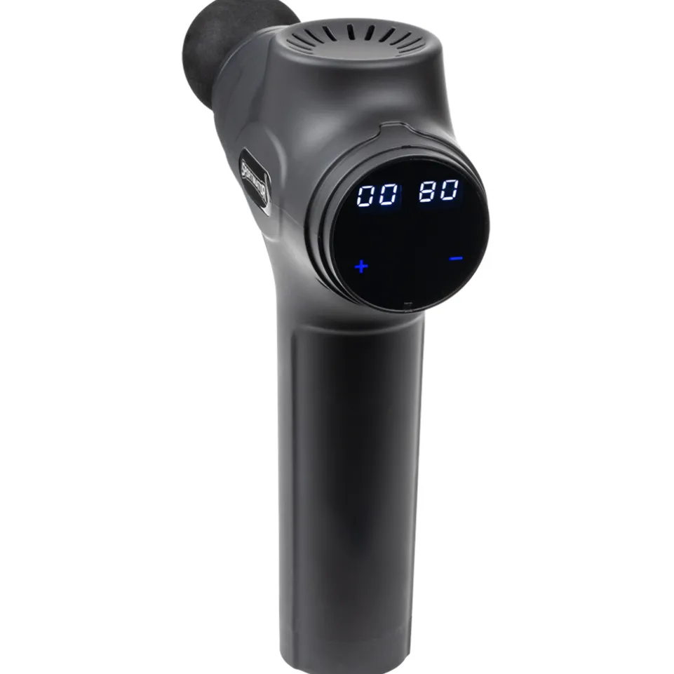 SPORTINATOR "Level Up" Massagepistole inkl. Zubehör schwarz
