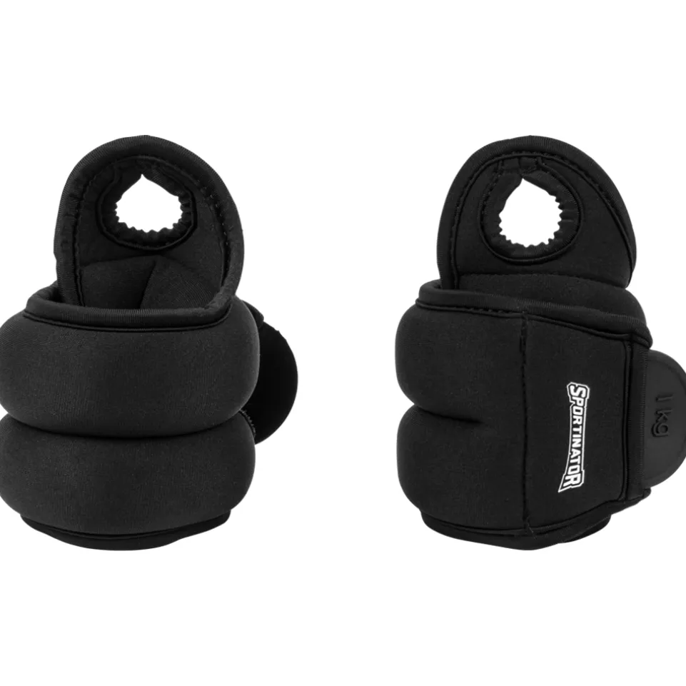 SPORTINATOR Premium Arm Gewichtsmanschetten 1 kg 2 Stück