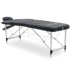SPORTINATOR Premium 3 Zonen Massageliege schwarz
