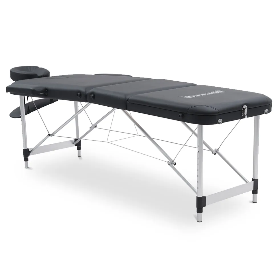 SPORTINATOR Premium 3 Zonen Massageliege schwarz