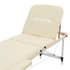 SPORTINATOR Premium 3 Zonen Massageliege beige