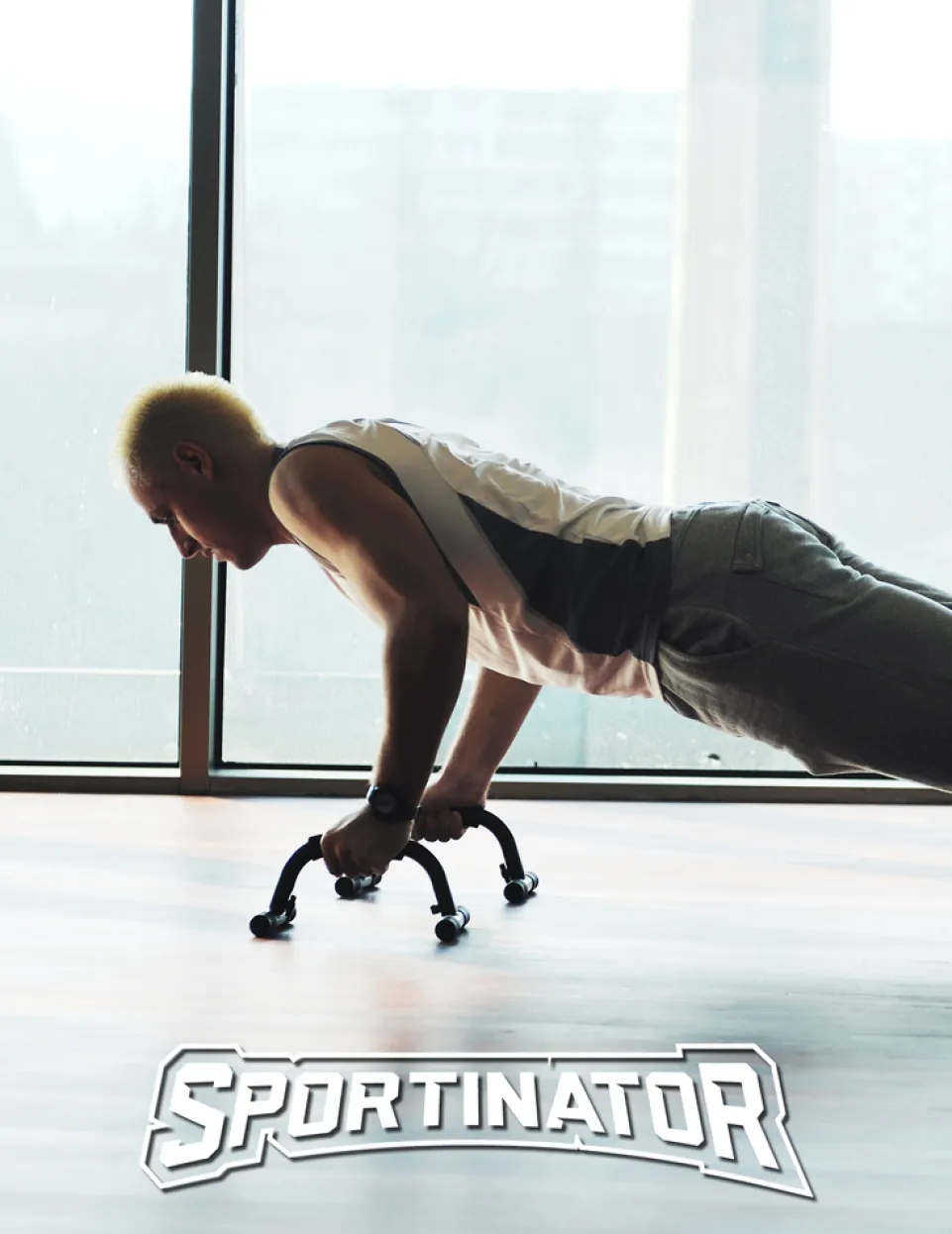 SPORTINATOR Push Up Bar Liegestützgriffe