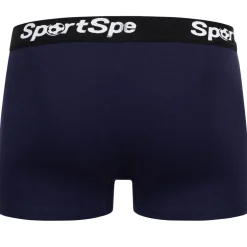Sportspar.de Herren "Double Sparbuchse" Boxershorts 2er-Pack blau