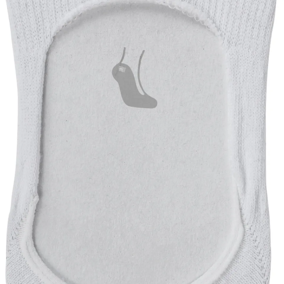SportSpar.de "Sparlinge" Füßlinge Sneaker Socken 3 Paar weiß
