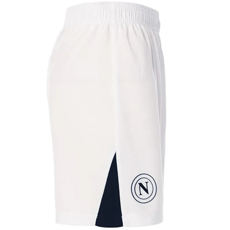 SSC Neapel EA7 Emporio Armani Herren Auswärts Shorts EASSCN25G13-WHITE-NAVY