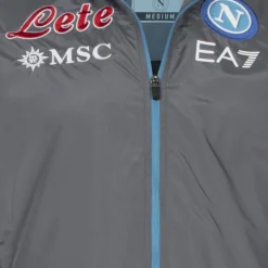 SSC Neapel EA7 Emporio Armani Herren Präsentationsanzug grau EASSCN23R15-MAGNET