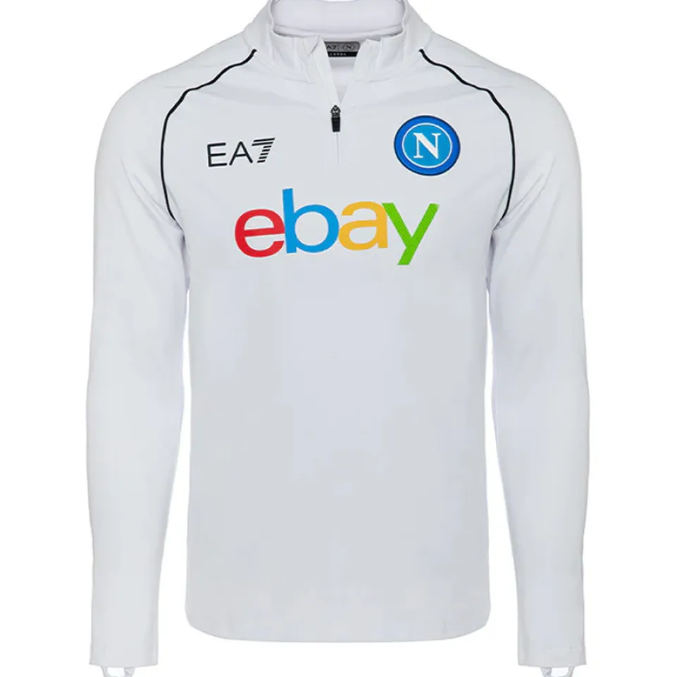 SSC Neapel EA7 Emporio Armani Herren Sweatshirt EASSCN24T14-100