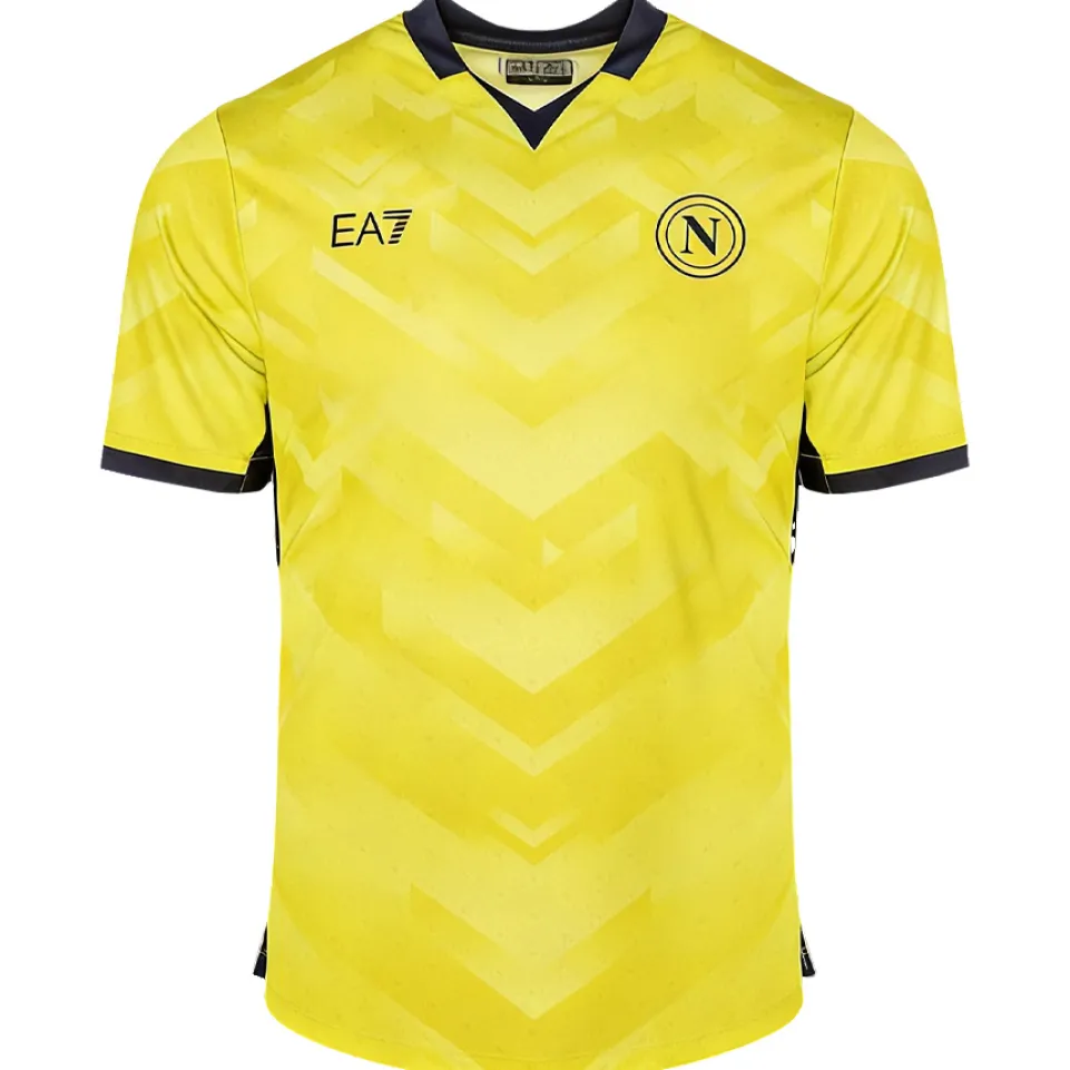 SSC Neapel EA7 Emporio Armani Kinder/Herren Heim Torwarttrikot EASSCN25W07K
