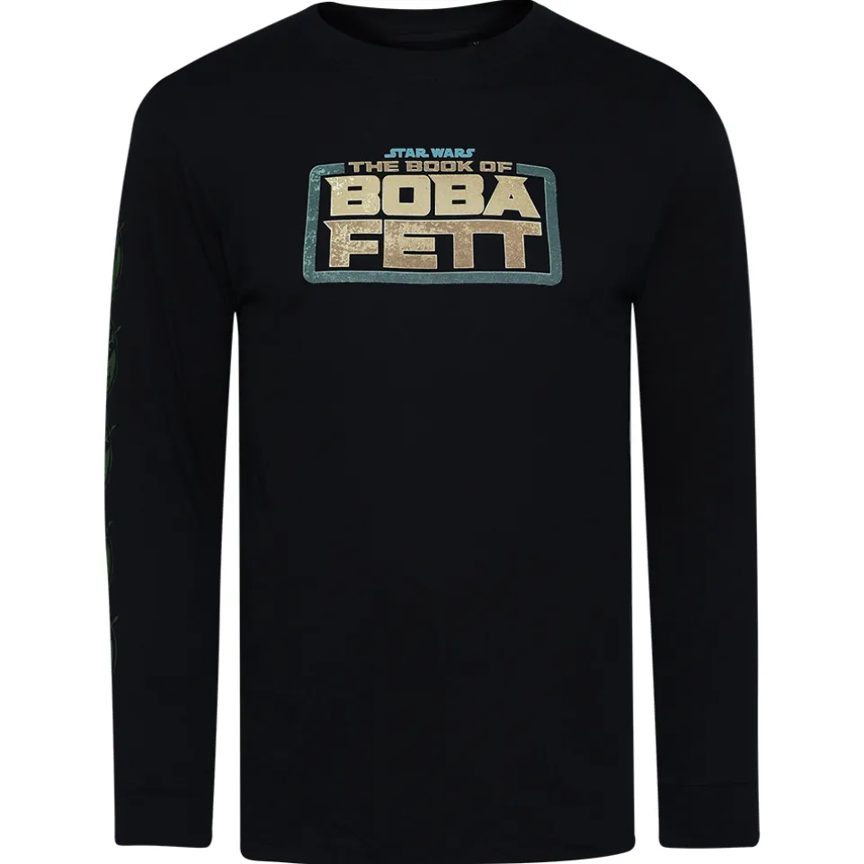 STAR WARS Boba Fett Herren Langarmshirt POMLT487BLK