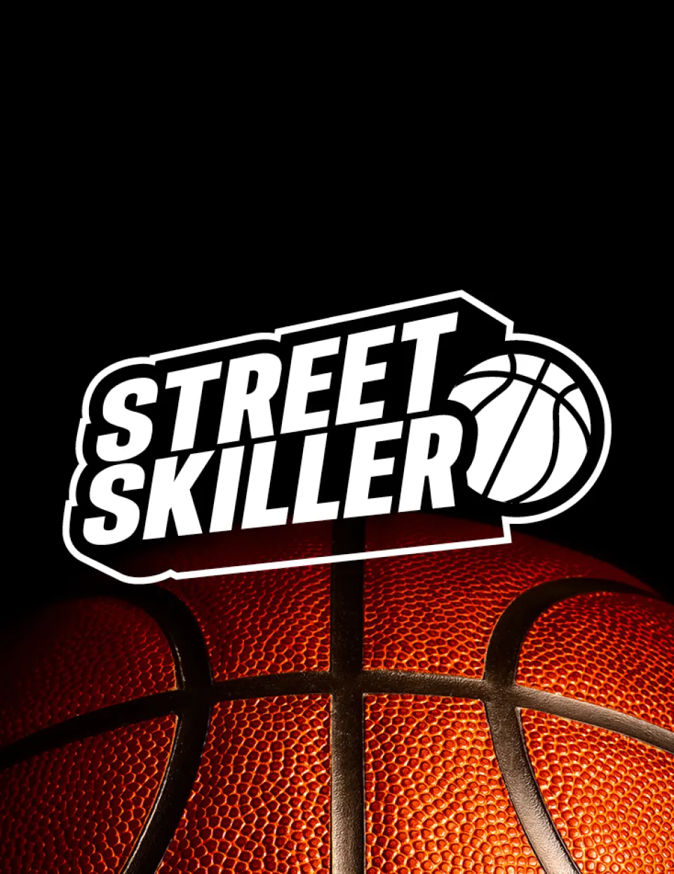STREETSKILLER höhenverstellbarer Outdoor Basketballkorb 1,79 - 2,13 m