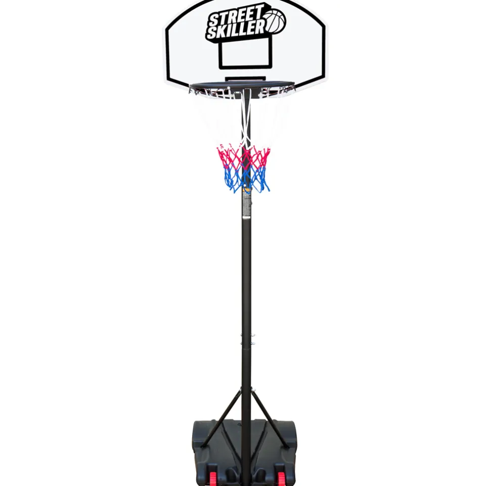 STREETSKILLER höhenverstellbarer Outdoor Basketballkorb 1,79 - 2,13 m