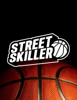 STREETSKILLER "Ultimate Grip" Basketball schwarz/gold